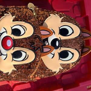 Chip and Dale Sequin Backpack